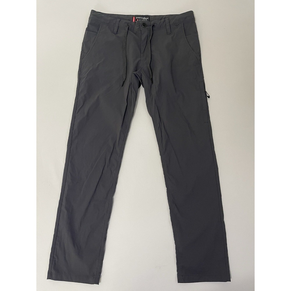NWT 686 Everywhere Featherlight Chino Pants Gray Mens 30/30Slim Fit